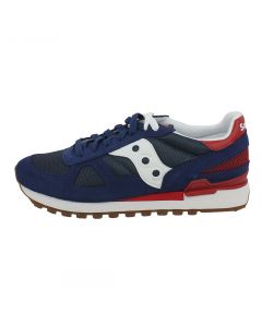 Sneaker Shadow Navy Red