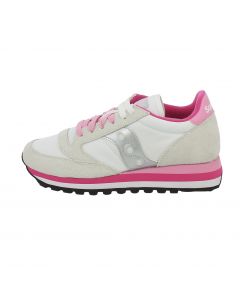 Sneaker Jazz Triple White Grey Pink