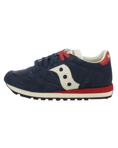 Sneaker Jazz in camoscio Navy