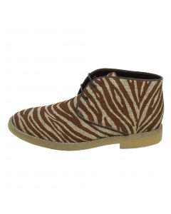 Desert Boot in Tesuto Animalier Tigrato