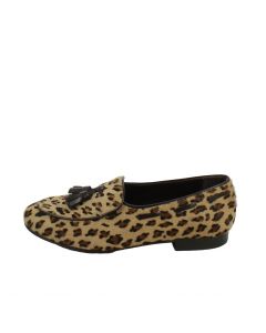 Mocassino Animalier con Nappine