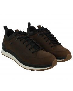 Sneaker Uomo Geox Spherica Actif in Nabuk Marrone