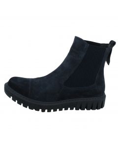 Chelsea Boots donna in camoscio blu - Bueno