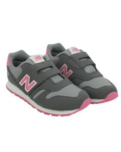 Sneakers New Balance 373 Bambina Grigie e Rosa